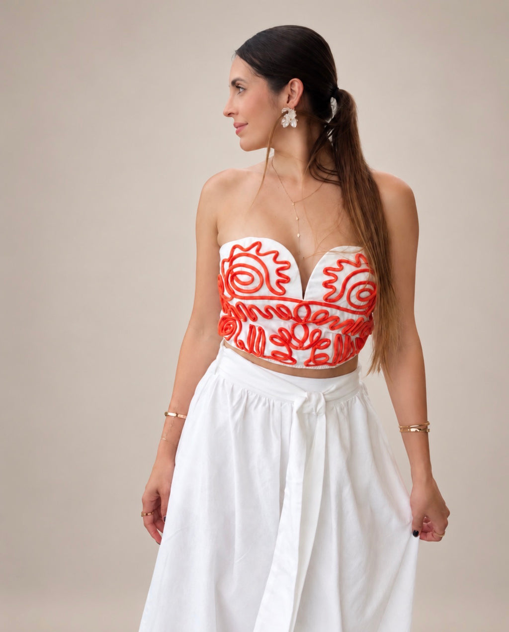 Solstice Embroidered Set
