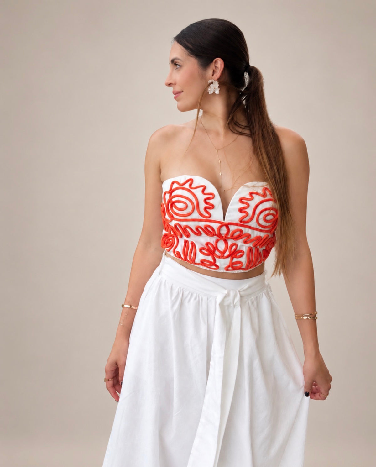 Solstice Embroidered Set