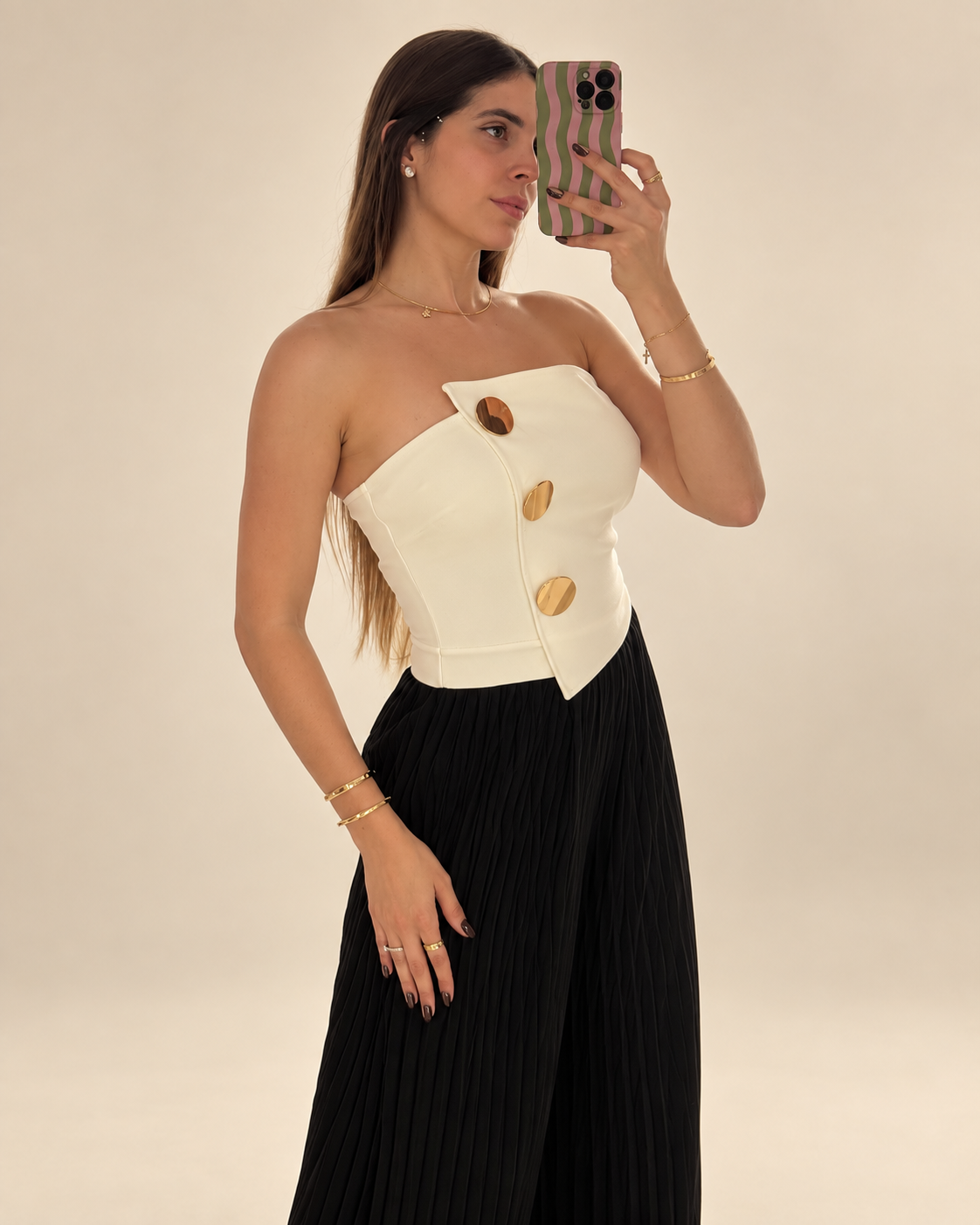 Monaco Pleated Jumpsuit